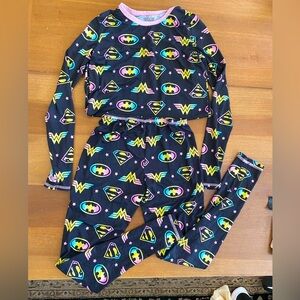 Superhero Cuddl Duds for kids. Size Medium